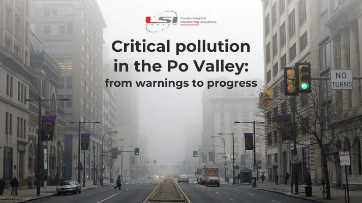 Critical pollution in the Po Valley