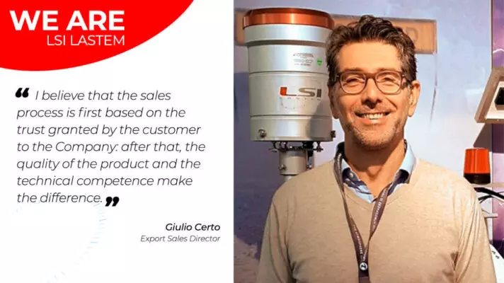 Giulio Certo the Export Sales Director