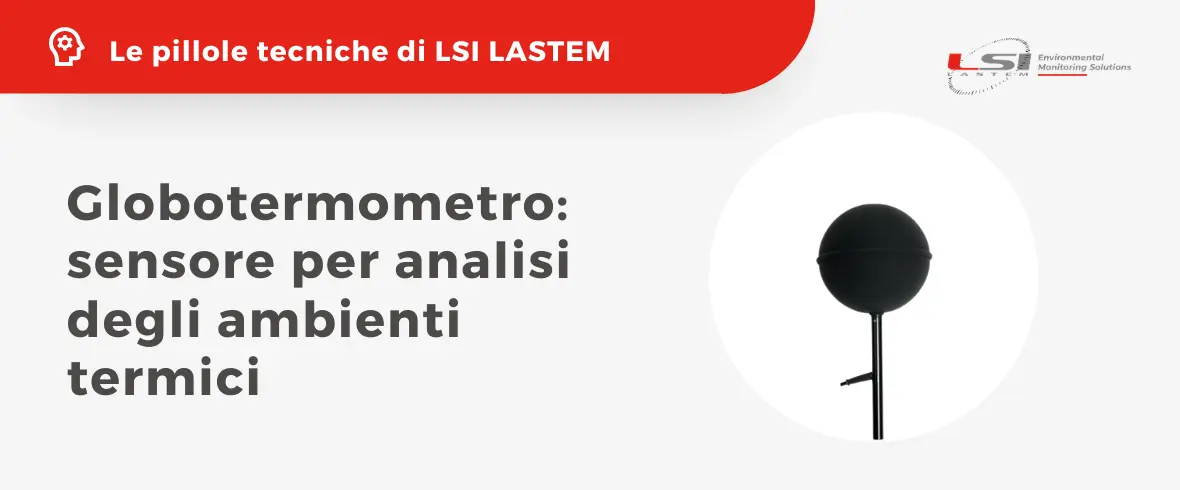 Globotermometro: sensore per analisi degli ambienti termici