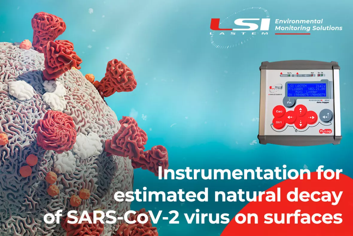 Natural decay of SARS-CoV-2 virus on surfaces