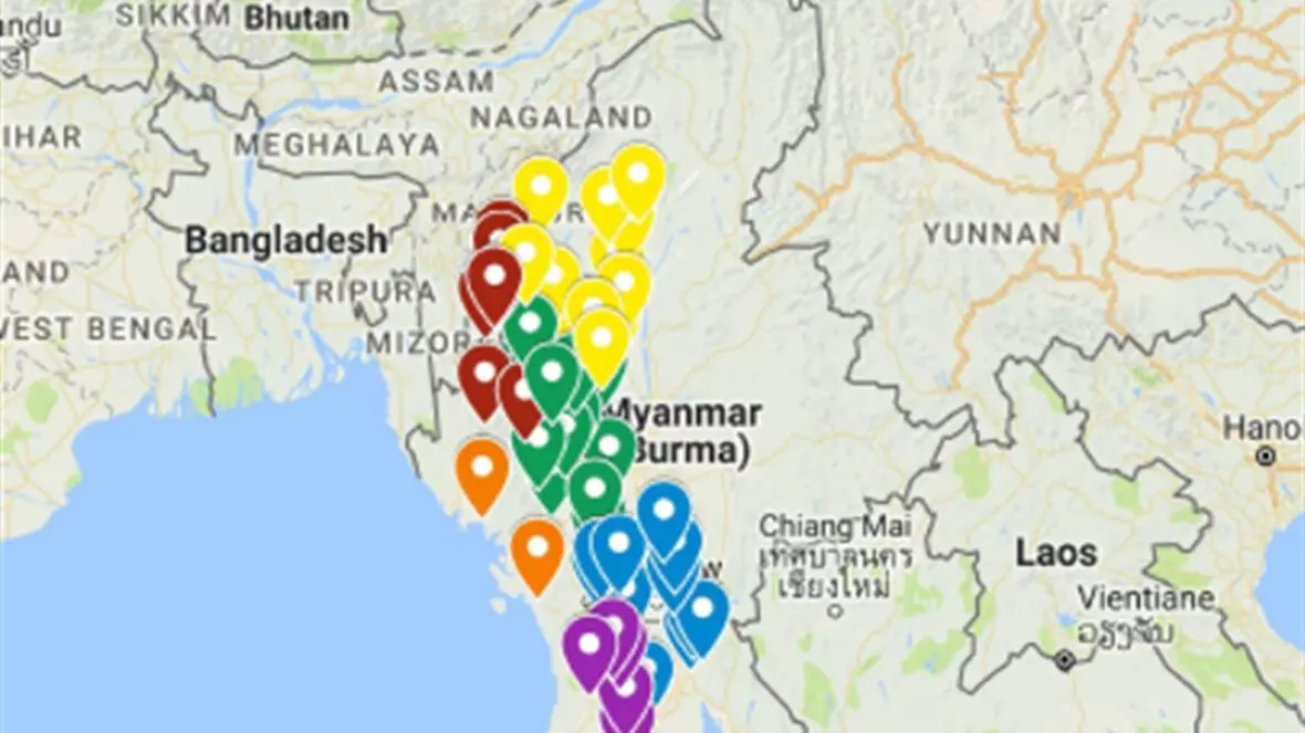 stazioni meteorologiche Myanmar