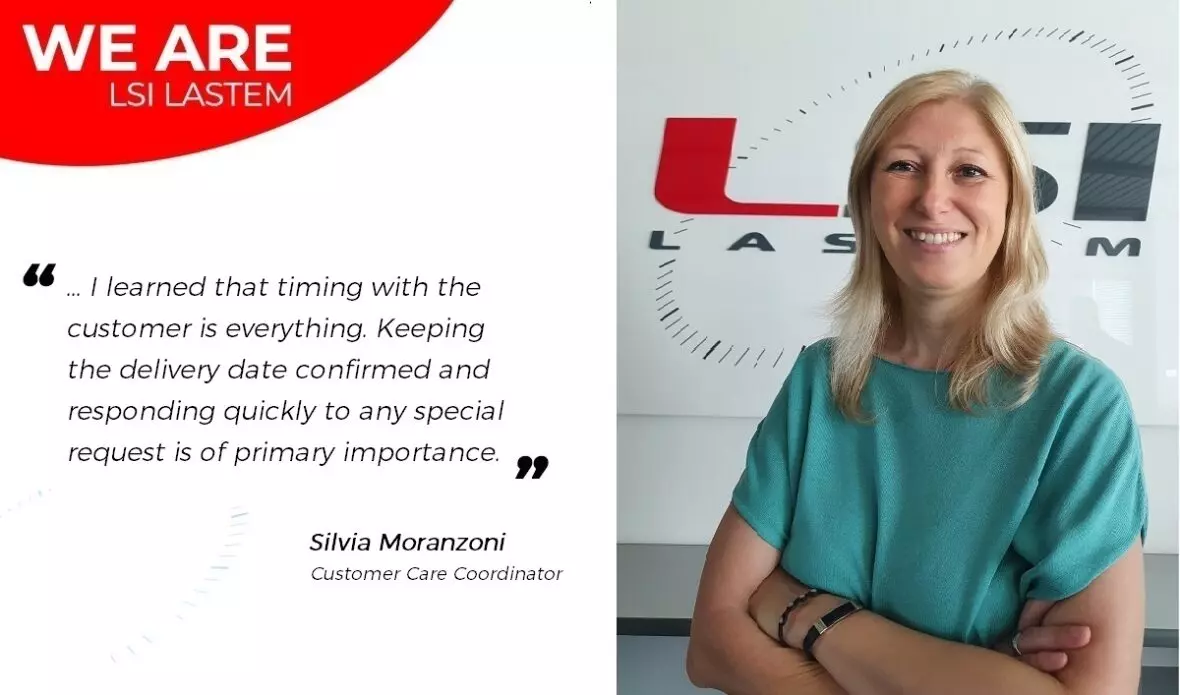 Silvia Moranzoni the Customer Care Responsible