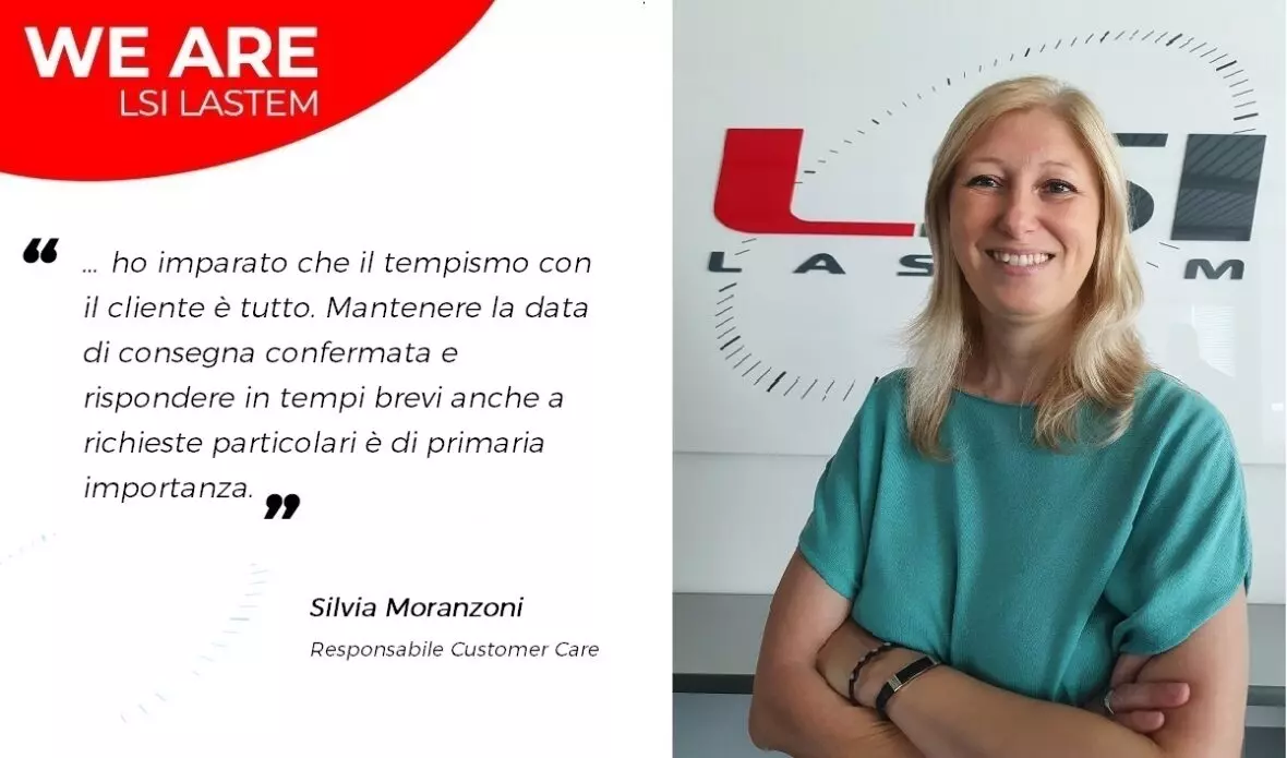 Silvia Moranzoni the Customer Care Responsible