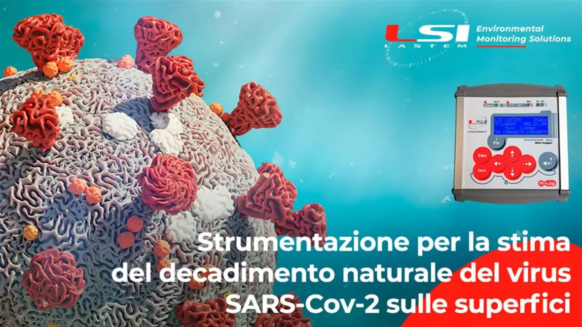 Stima del decadimento naturale del virus SARS-Cov-2 sulle superfici