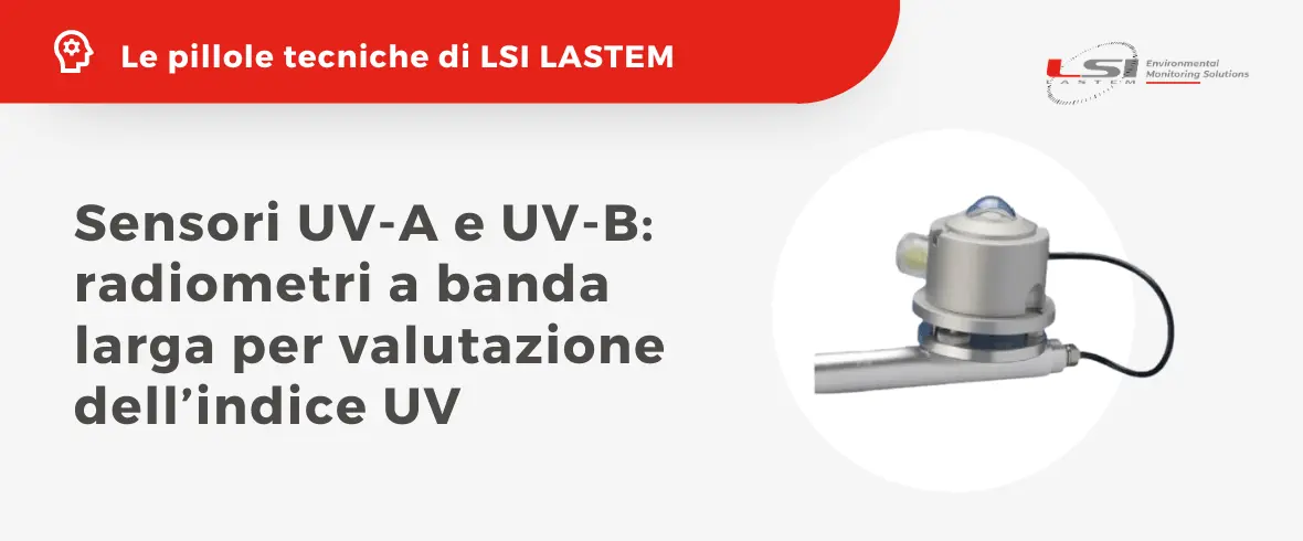 Sensori UV-A e UV-B