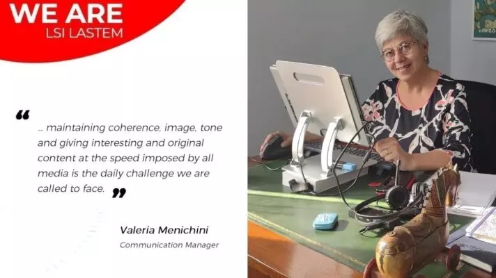 Valeria Menichini the Communication Manager