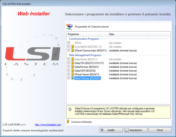 LSI WebInstaller